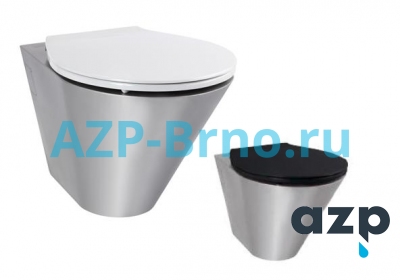 Нержавеющий подвесной унитаз AUZ 01 AZP Brno Чехия (фото, схема) Нержавеющий подвесной унитаз AUZ 01 AZP Brno Чехия (фото, схема)